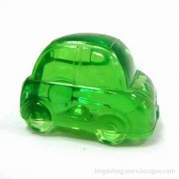 Transparent Toy Car for Children and Home Decoration, with Fixed Wheels